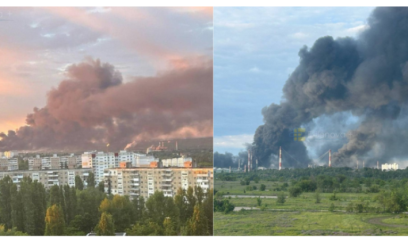 Rusiyanın Rostov və Saratov vilayətlərində neft obyektlərinə dron hücumu olub 