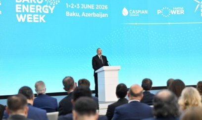 Prezident “Baku Energy Forum”un rəsmi açılış mərasimində  - FOTO