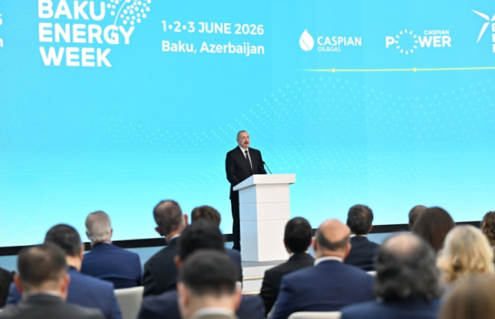 Prezident “Baku Energy Forum”un rəsmi açılış mərasimində  - FOTO