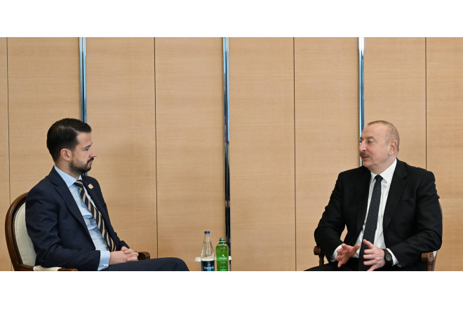 Monteneqronun Prezidenti Azərbayccan liderini təbrik edib