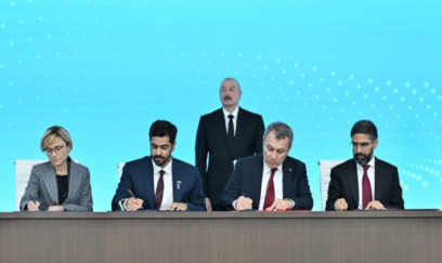 Bakı Enerji Həftəsi çərçivəsində maliyyə dəyəri 7,5 milyard dollar olan müqavilələr imzalanıb 