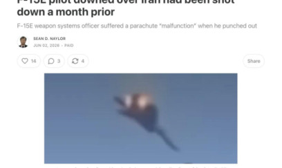 Pilot iki dəfə təyyarə qəzası etdi, sağ qaldı 