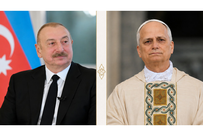 Roma Papası İlham Əliyevi təbrik etdi