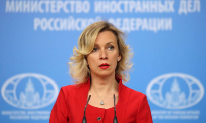 Zaxarova rəsmi İrəvanı ələ saldı 