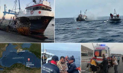Qara dənizdə Türkiyə gəmisinə hücum edilib: Ölən var
