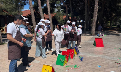 Uşaqlar quşlar üçün evciklər hazırlayıb təbiətə hədiyyə etdilər -FOTOLAR