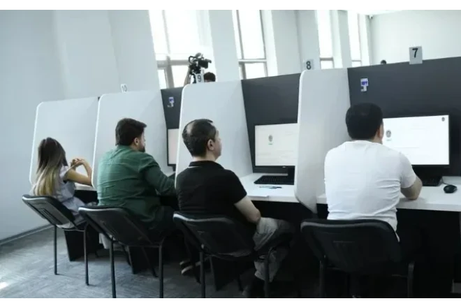 Bu şəxslər üçün test imtahanı keçirildi 