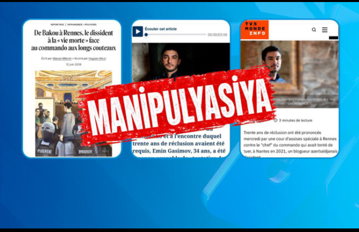 “Fransa mediasının Azərbaycana qarşı qarayaxma kampaniyasını pisləyirik” MEDİA
