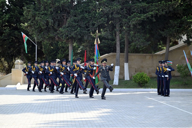 Cəmşid Naxçıvanski adına Hərbi Liseyin 54-cü buraxılış mərasimi keçirilib 