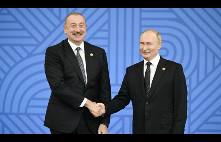 İlham Əliyev Putini təbrik etdi