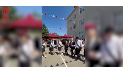Nazir məzunlarla ”Yallı” getdi – VİDEO