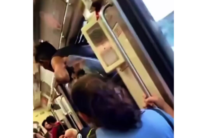 Meksikada metroda baş verən qorxunc hadisə - Anbaan VİDEO-da