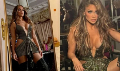 Cennifer Lopez libası ilə hər kəsi heyran etdi - FOTO