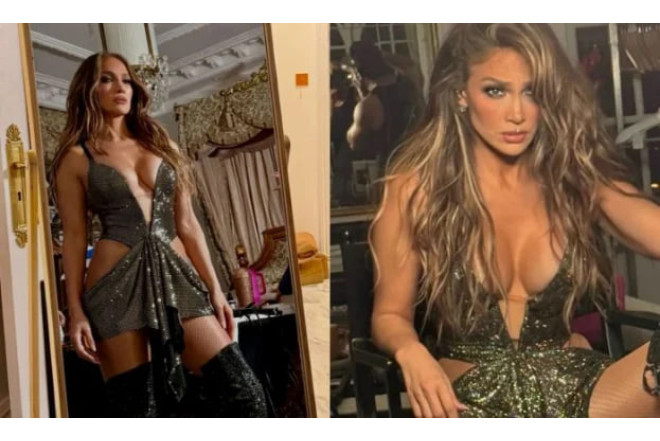 Cennifer Lopez libası ilə hər kəsi heyran etdi - FOTO