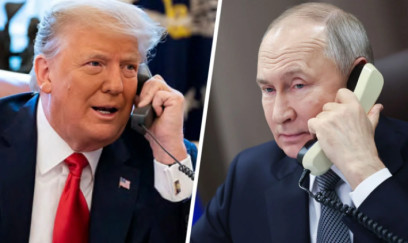 Putin və Tramp arasında telefon danışığı olub 