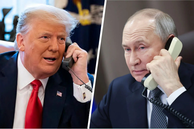 Putin və Tramp arasında telefon danışığı olub 