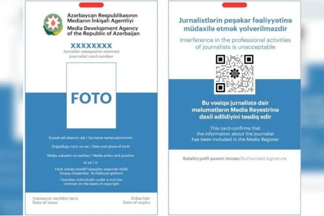 Jurnalistlər vəsiqəyə görə ödəniş etməyəcək