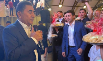 Xalq artisti oğluna gəlinsiz toy etdi - VİDEO