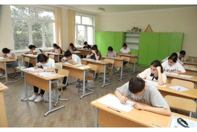 Oxuyub-yazmağı bacarmayan 9-cu sinif şagirdlərinin sayı açıqlandı