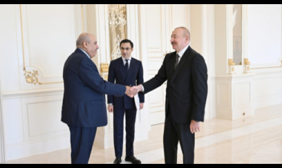 İordaniya Haşimilər Krallığı Nümayəndələr Palatasının nümayəndə heyəti İlham Əliyevin QƏBULUNDA - FOTO