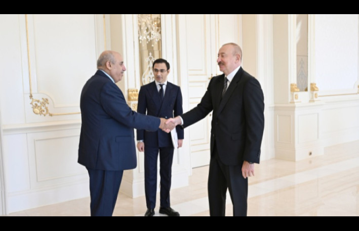 İordaniya Haşimilər Krallığı Nümayəndələr Palatasının nümayəndə heyəti İlham Əliyevin QƏBULUNDA - FOTO