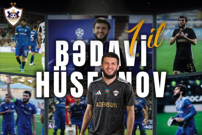 “Qarabağ” Bədavi Hüseynovla yeni müqavilə imzaladı 