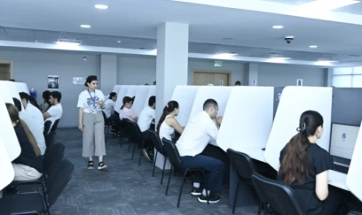 Diplomatik xidmətə qəbul üzrə müsabiqənin birinci mərhələsi keçirildi 