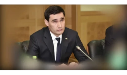 Türkmənistan Prezidenti Azərbaycandadır