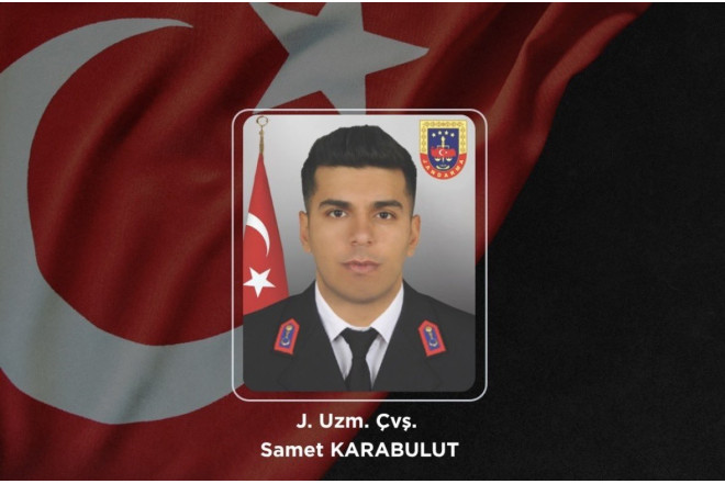 Türkiyədə jandarma avtomobili qəzaya düşüb, bir hərbçi həlak olub