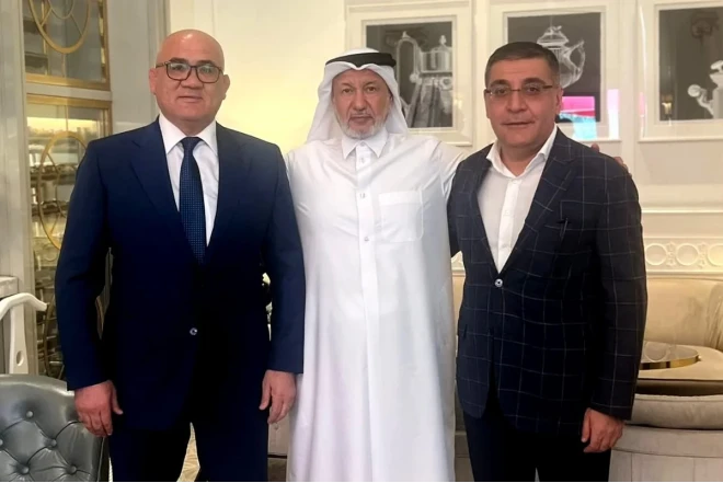 Kamran Nəbizadə Muhammed Yousef Al Mana arasında görüş keçirilib 