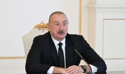 İlham Əliyev konfrans iştirakçılarına müraciət etdi
