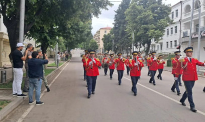 Xankəndidə hərbçilərin yürüşü keçirildi- FOTO 