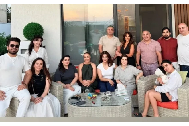 Ədalət Şükürov bağında qonaqlıq verdi