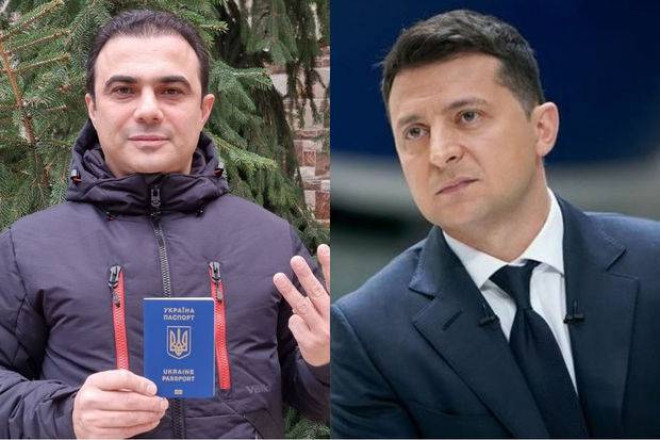 Zelenski Azərbaycan diasporunun rəhbərini təltif etdi 