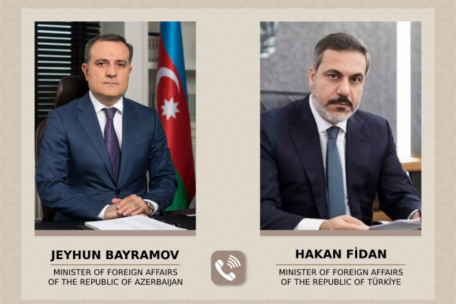 Ceyhun Bayramovla Hakan Fidan arasında telefon danışığı oldu 