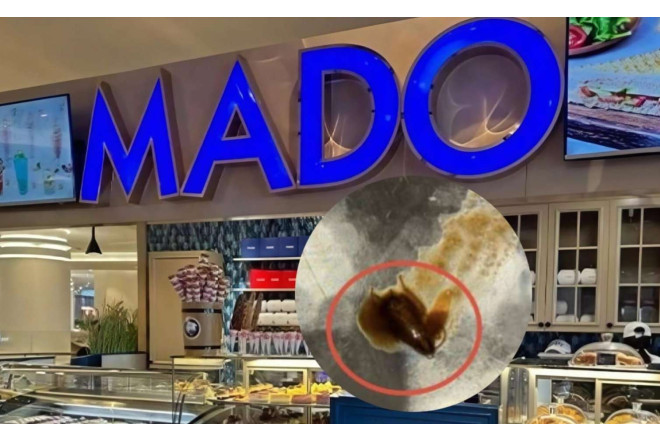 “Mado”da müştəriyə "tarakanlı" şorba verdilər - FOTO