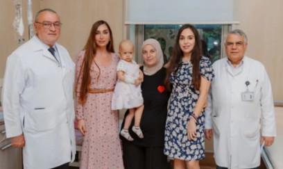 Leyla və Arzu Əliyevalar Milli Onkologiya Mərkəzində - FOTO