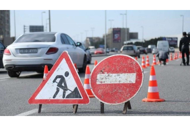 Bakıda bu yollar 3 günlük bağlanacaq 