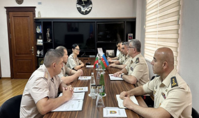 Bolqarıstan Müdafiə Nazirliyinin nümayəndə heyəti Azərbaycanda səfərdədir 