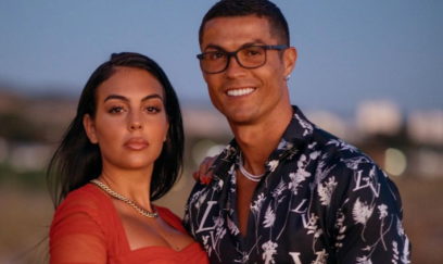 Ronaldo meydanda tər tökür, görün Corcina nə edir... 