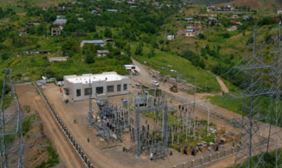 Xankəndi və Ağdərədə 110 kV-luq yarımstansiyalar tikilir – FOTO