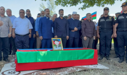 İtkin şəhidlərimizlə vida mərasimi keçirilir - FOTO