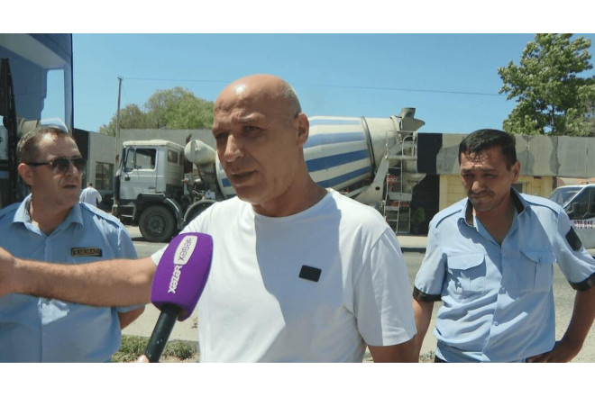 Biləcəridə avtobus dayanacağının zəbt olunduğu iddia edilir - VIDEO