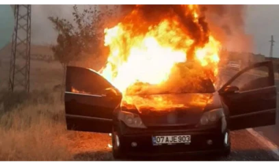 Masazırda “Ford”da yanğın baş verd 