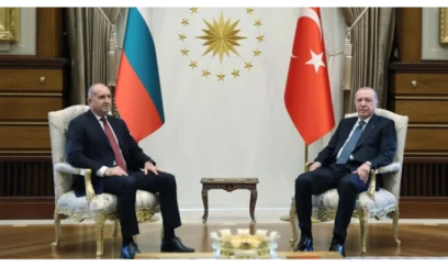 Ərdoğan Bolqarıstanın Baş naziri Radevi qəbul edib