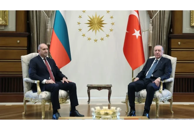 Ərdoğan Bolqarıstanın Baş naziri Radevi qəbul edib