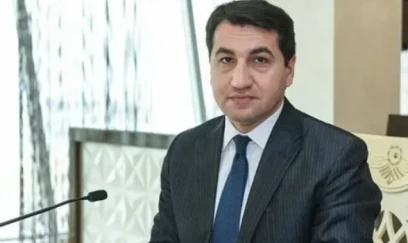 Hikmət Hacıyev Qəbələdən paylaşım etdi - FOTO
