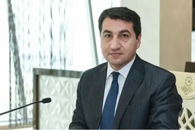 Hikmət Hacıyev Qəbələdən paylaşım etdi - FOTO