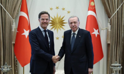 Ərdoğan NATO Baş katibi ilə görüşdü 