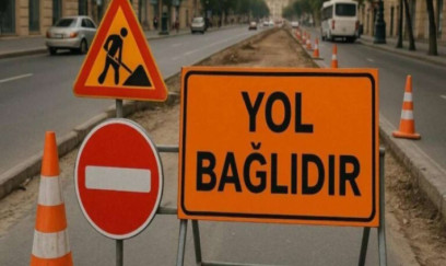 Bu yolda hərəkət məhdudlaşdırılacaq 